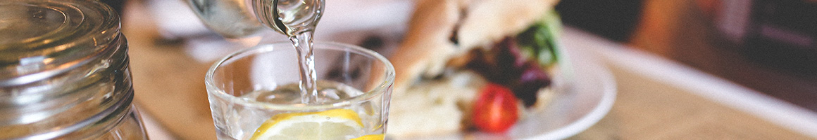 Eating at Gateway restaurant in Wykoff, MN.